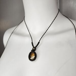 Braided Crystal Necklace